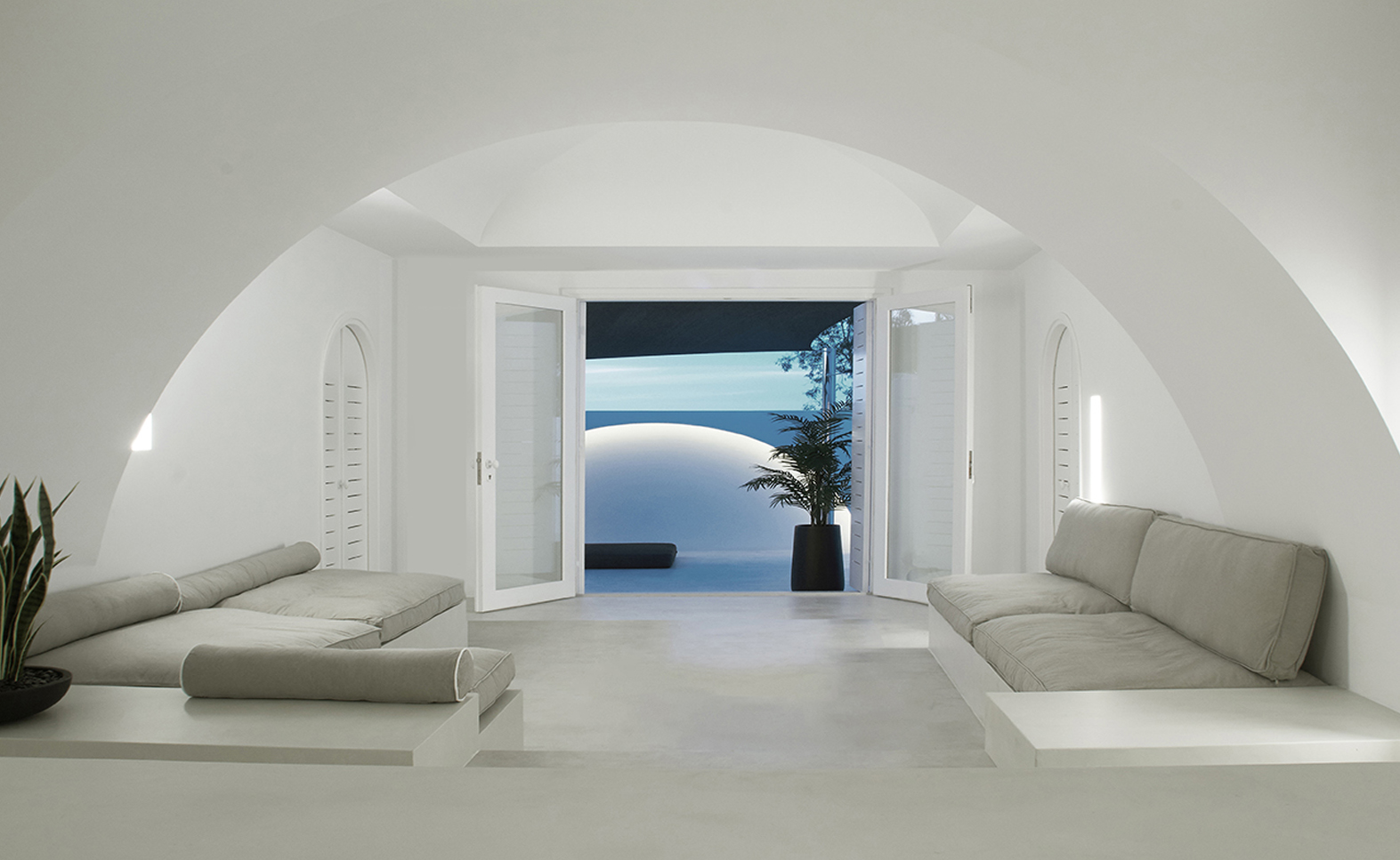 What i did was dance - A family house in Santorini