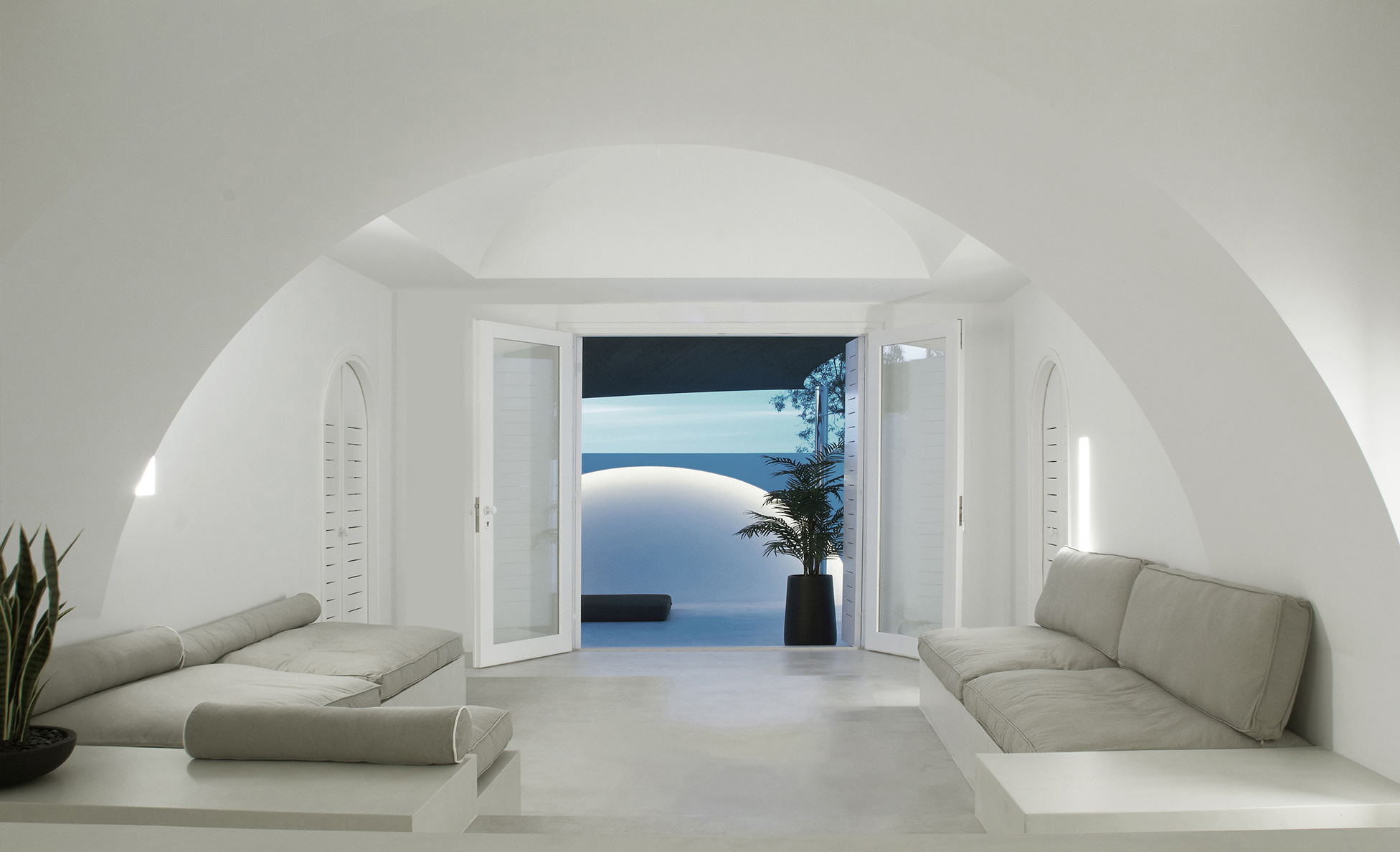 What i did was dance - A family house in Santorini