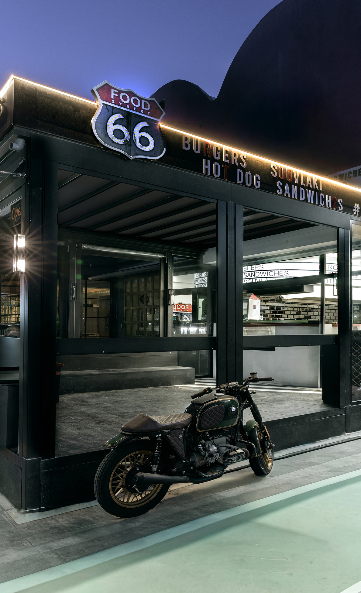 Burger Take-Away | Central Santorini, Greece